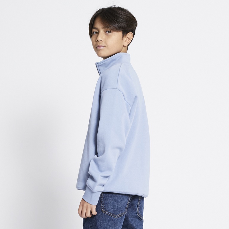 Half-zip sweatshirt "Clarkson" Blue 2